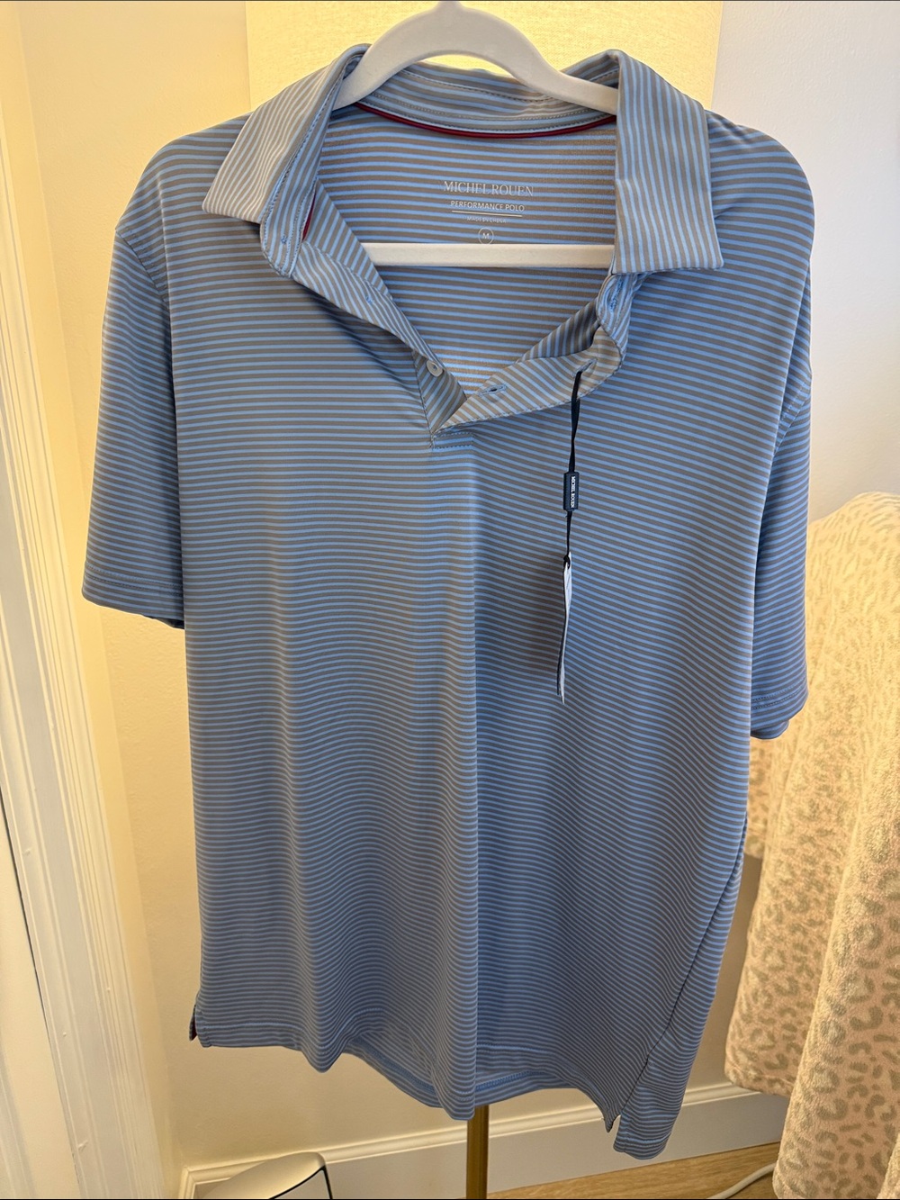 NEW* Men polo size M. Michel Rouen